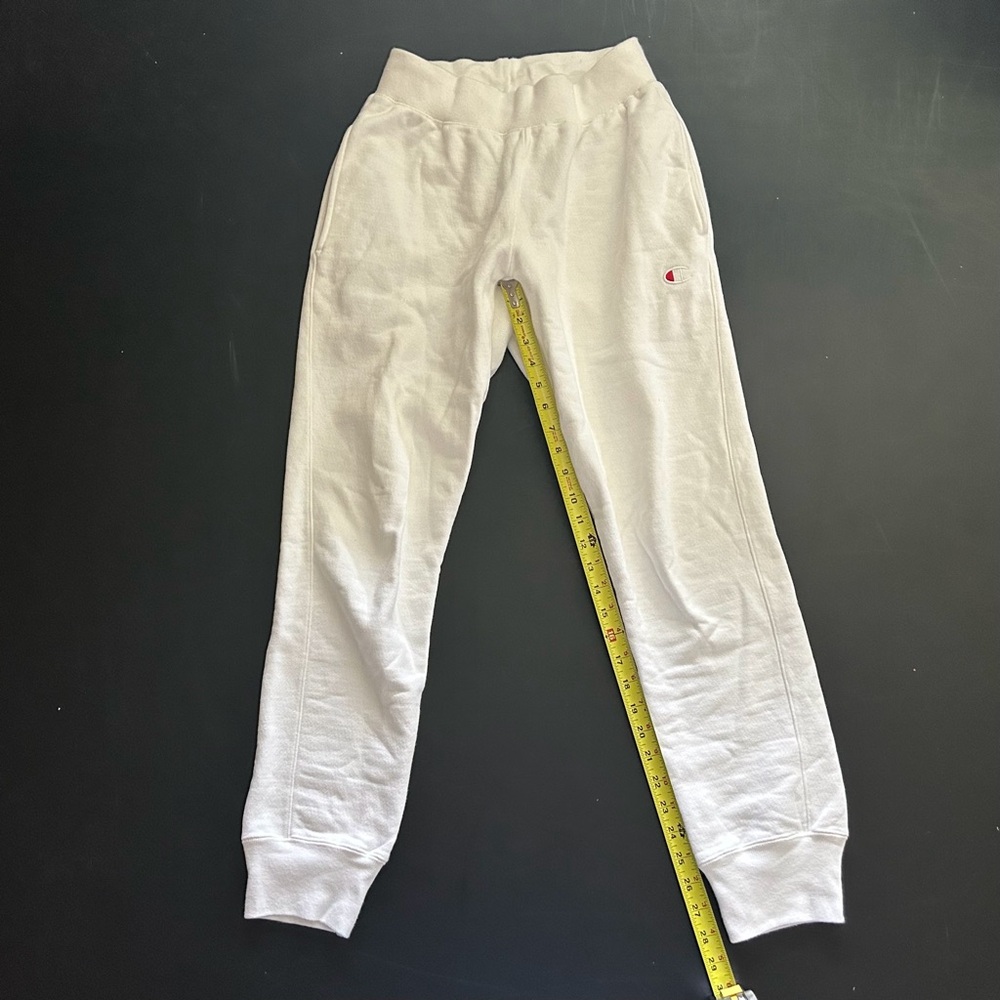 EUC Champion White Sweatpants S